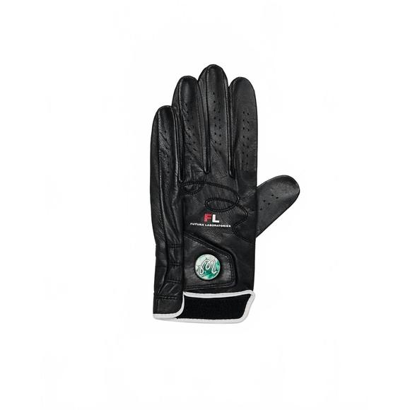 NEW MALBON GOLF men's furtura golf glove (left hand) in black - Picture 1 of 2